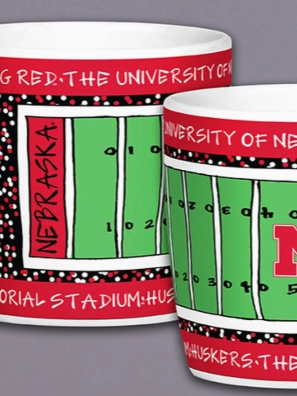 U of Nebraska Stadium Mug
